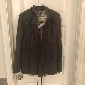 Light military green dress cargo jacket